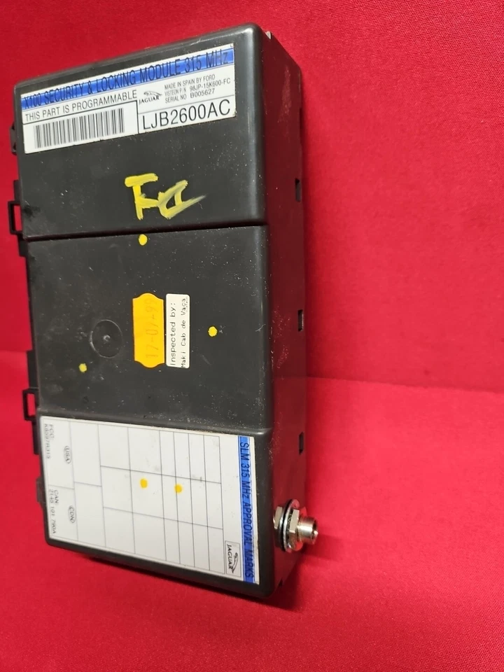 Jaguar XK8 XK 1999-2002 - Unidad de módulo de bloqueo de seguridad - LJB2600AC Foto 3 de 4