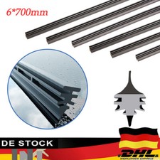 6 x 700mm Wischergummi Ersatzgummi Scheibenwischergummi für Scheibenwischer