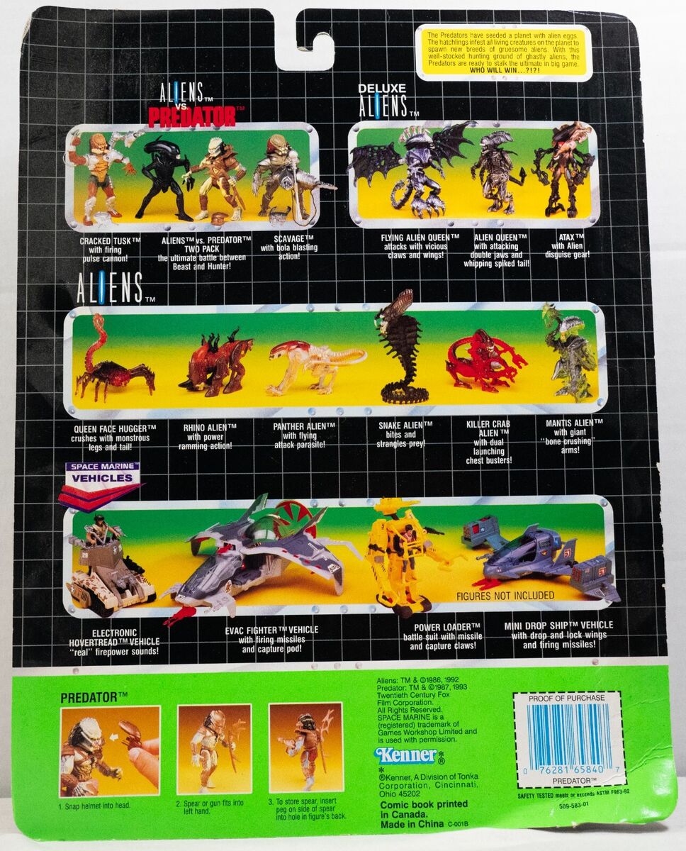 Aliens vs Predator Action Figure Set Warrior Alien Renegade