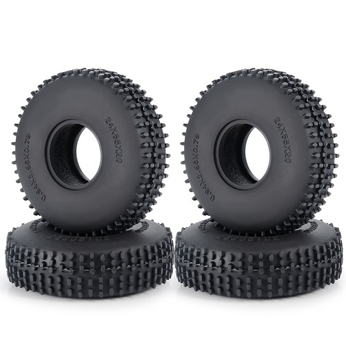 65mm Gummireifen Radreifen für 1/18 Traxxas TRX4-M RC Crawler Car - Bild 3 von 11