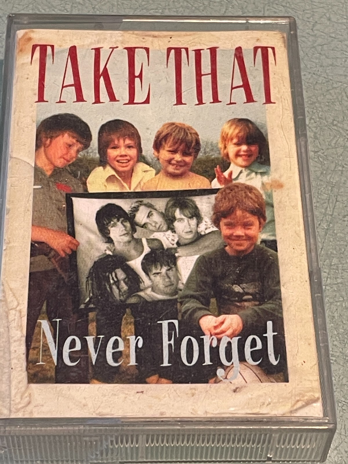 Take That - Never Forget - Back For Good - Cassette Tape Single 1995 BMG Records
