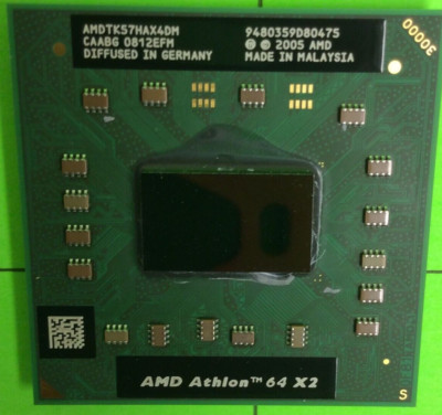 Laptop Computer AMD AMDTK57HAX4DM Athlon 64 X2 Processor. Good Pull.
