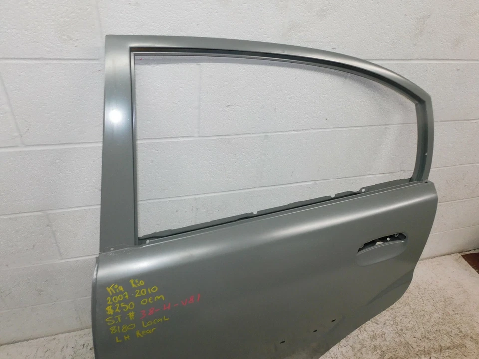 2007 2008 2009 2010 KIA RIO LEFT SIDE REAR DOOR SHELL OEM Foto 2 de 4