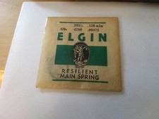 ELGIN  Mainspring 295 1/2 - 4/0s - 4789 .0045  56L