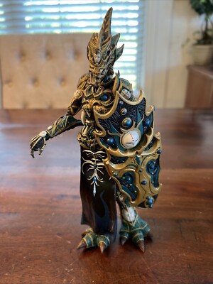 McFarlane Mandarin Spawn the Dark Ages, Blue Variant 1999 Scarlet Edge Loose