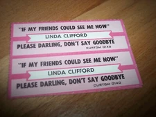 2 Linda Clifford If My Friends Could See Me Now/Please Darl Jukebox Title Strips