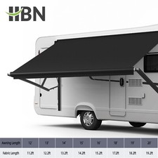 Tela toldo autocaravana resistente a la intemperie 9'-20' ft para autocaravana cámper remolque vinilo de repuesto