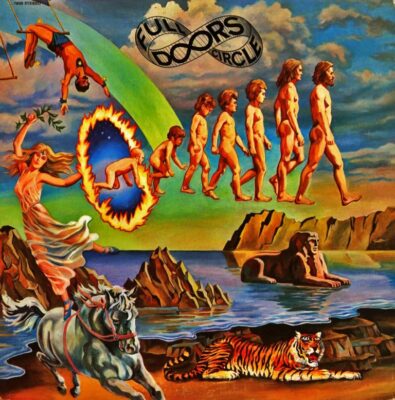 The Doors Full Circle Music Album Cover Poster Print 12 x 12
