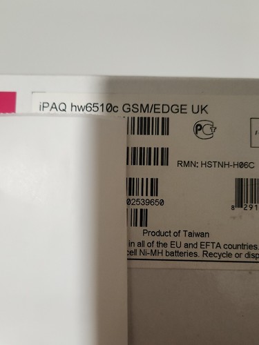 Rare PC portable HP iPAQ HW6510C série Messenger HW6500 Hewlett-Packard - Photo 8 sur 15