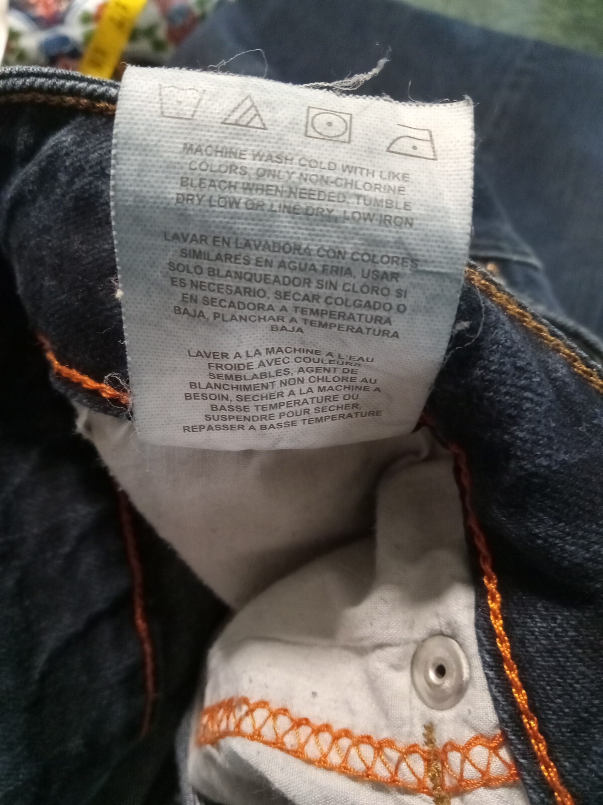 LEE JEANS MODERN SERIES STRAIGHT LEG BLUE DENIM MEN'S 40 X 30