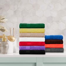Ample Decor Wash Cloth Pack of 20 Assorted Colors 100 Cotton High Absorbency