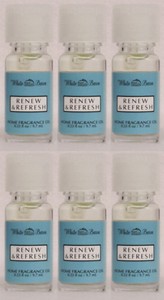 6 Bath Body Works White Barn Renew Refresh Home Fragrance Oil