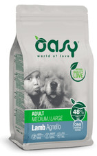OASY Cane Crocchette Adult Agnello 12 kg Monoproteico