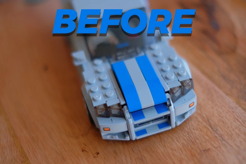 HOOD MOD KIT!! LEGO 76917 2 Fast 2 Furious Nissan Skyline GT-R R34 FREE SHIPPING - Image 2 of 4