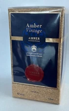 Authentic Abdul Samad al Qurashi Amber Vintage Perfume Oil Sealed 30ml US Seller