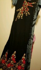 Indian-Bollywood-Designer-indo-western-gown-Kurta-Kurti-women-ethnic-dress-ff61