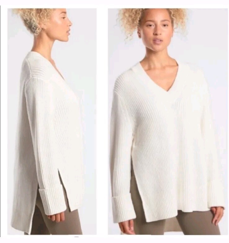 Athleta Shasta V-Neck Sweater