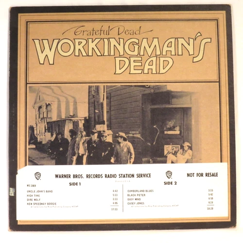 GRATEFUL DEAD - Workingman's Dead  1970 1st US WL Promo LP EX/NM vinyl