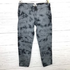NWOT L'Agence Women's LA't Grey  Black Tie Dye Boyfriend Pants size 24