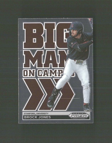 Brock Jones Big Man On Campus 2022 Panini Prizm Draft Picks Stanford Cardinal - 第 1/2 張圖片