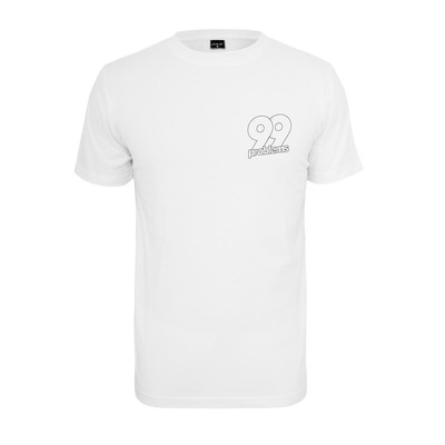 Mister Tee 99 Problems Batch Tee T-Shirt Oberteil Shirt Basic Front Print White 