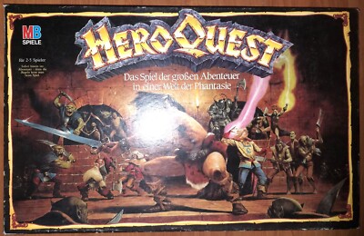 MB Spiel: Hero Quest #4271  1989 - Auswahl Ersatzteile zum Aussuchen