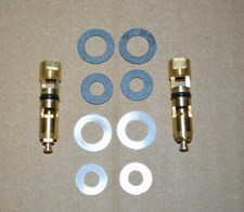 Pair .97 Off Road Needle Seat Spring Loaded Fits Holley Carburetor 4150