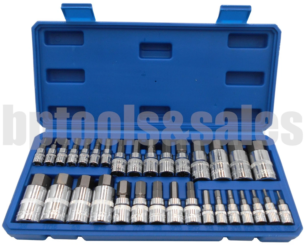 Hex allen key socket set sale