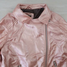 Rose Gold Girls Dance Jacket Shimmer by Art class size XL 14/16 Halloween