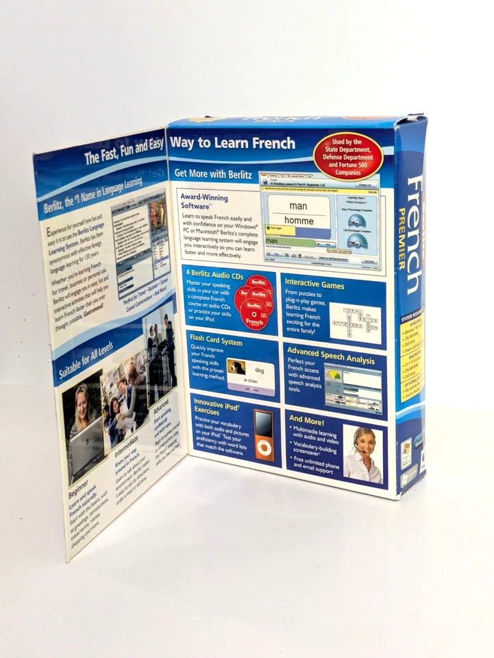 Berlitz French Premier: Software, Audio CDs & iPod Exercises [Windows/Mac] - Image 2 of 4