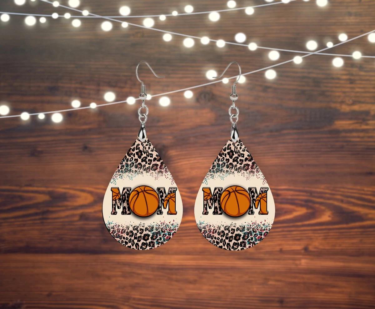 Basketball Mom Earrings - Sports Earrings (Set of 3)