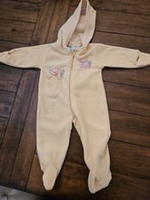 Rare Vintage Sesame Street 3-6 Month One Piece Bodysuit Baby Zoe Embroidered
