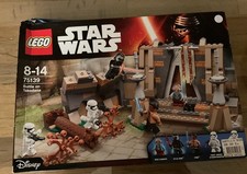 LEGO STAR WARS SHIP 75139 BATTLE ON TAKODANA MAZ KYLO REN BOX SET