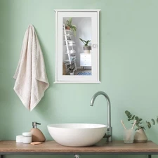 Bathroom Wall-Mounted Cabinet Storage Shelf Organizer Wall Medicine Cabinet