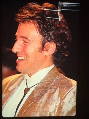 Bruce Springsteen Foto Transparenz Original Positiv 35mm Presse Promo 1980er - Bild 1 von 4