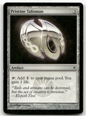 Pristine Talisman #151 (MP) New Phyrexia NPH Magic MTG
