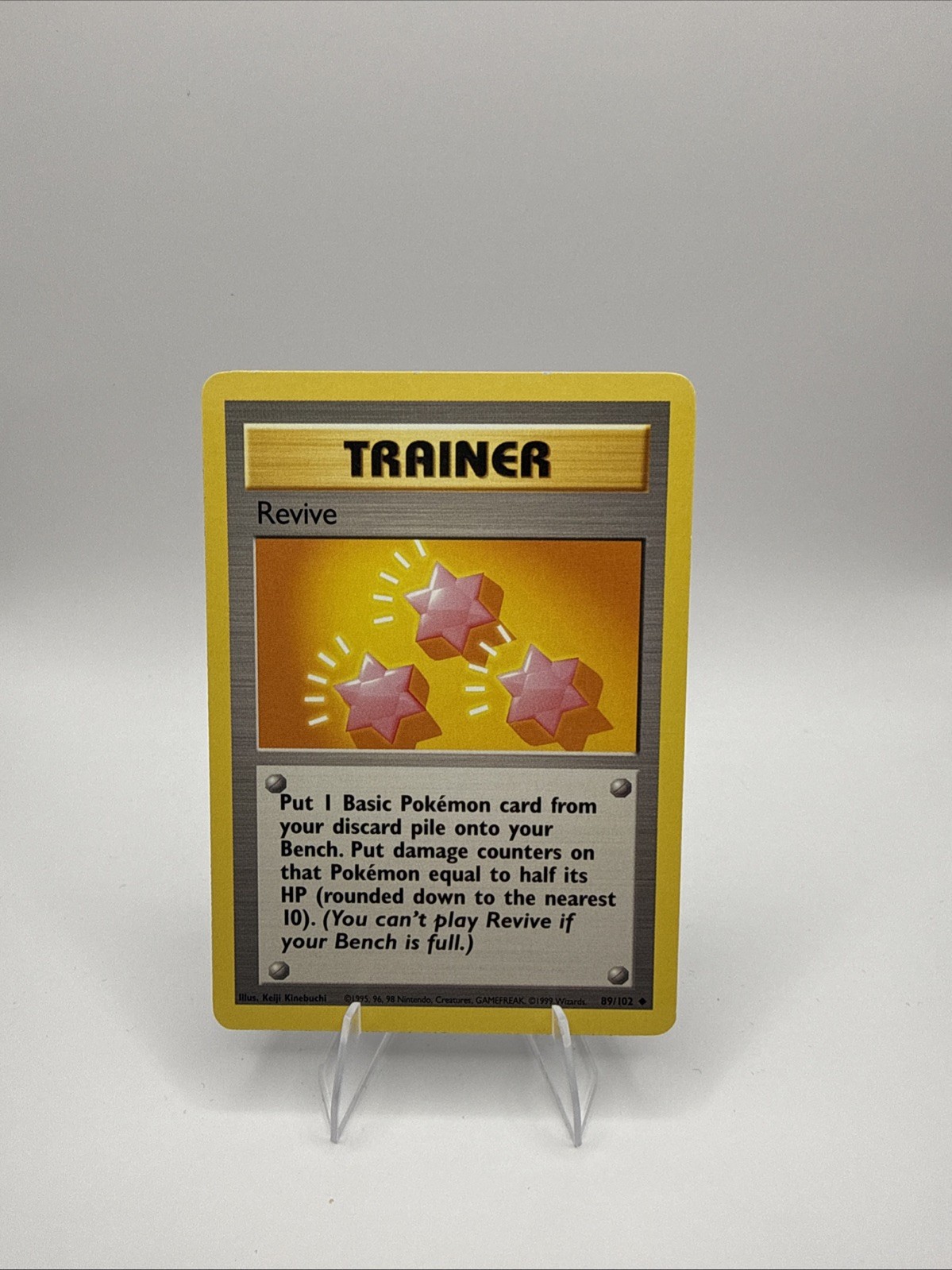 Wizards of the Coast Pokémon Revive Base Set 89/102 Uncommon 1999 Trainer TCG