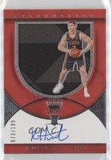 2018 Panini Crown Royale Rookie Silhouettes 73/199 Kevin Huerter #224 Auto 0l1u