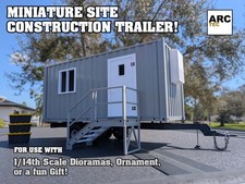 Miniature Site Construction Trailer at 1/14th...