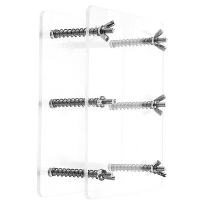1 Satz Card Flatten Device Press Card Device Card Press Tool Star Card Presser