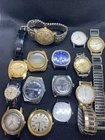 New ListingTimes Watch Lot Vintage Manual 14 Total As Is Untested