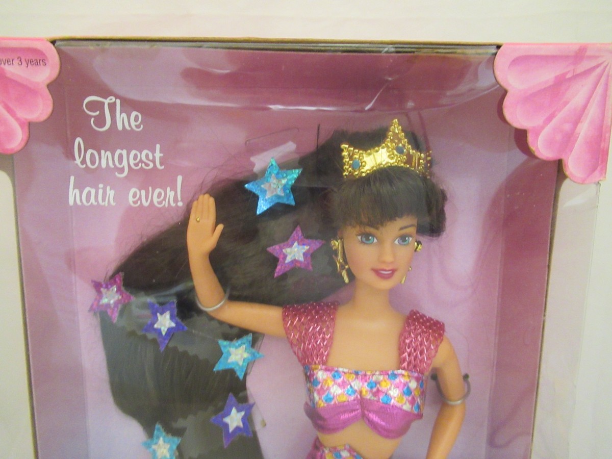 1995 Jewel Hair Mermaid Teresa Barbie Longest Hair Ever - MIB NRFB  display picture 1