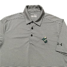 NWOT Under Armour Polo Mens Medium Gray Coastal Carolina Chanticleers Heat Gear
