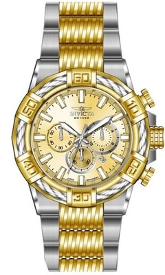 INVICTA Men's 49902 Bolt Quartz VD53 Brass Dial Watch
