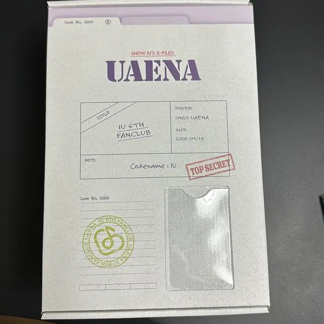 IU 6th Fan Club Kit Authentic Used