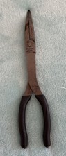 Snap On 411CF Long Neck 35° BLACK Needle Nose Pliers