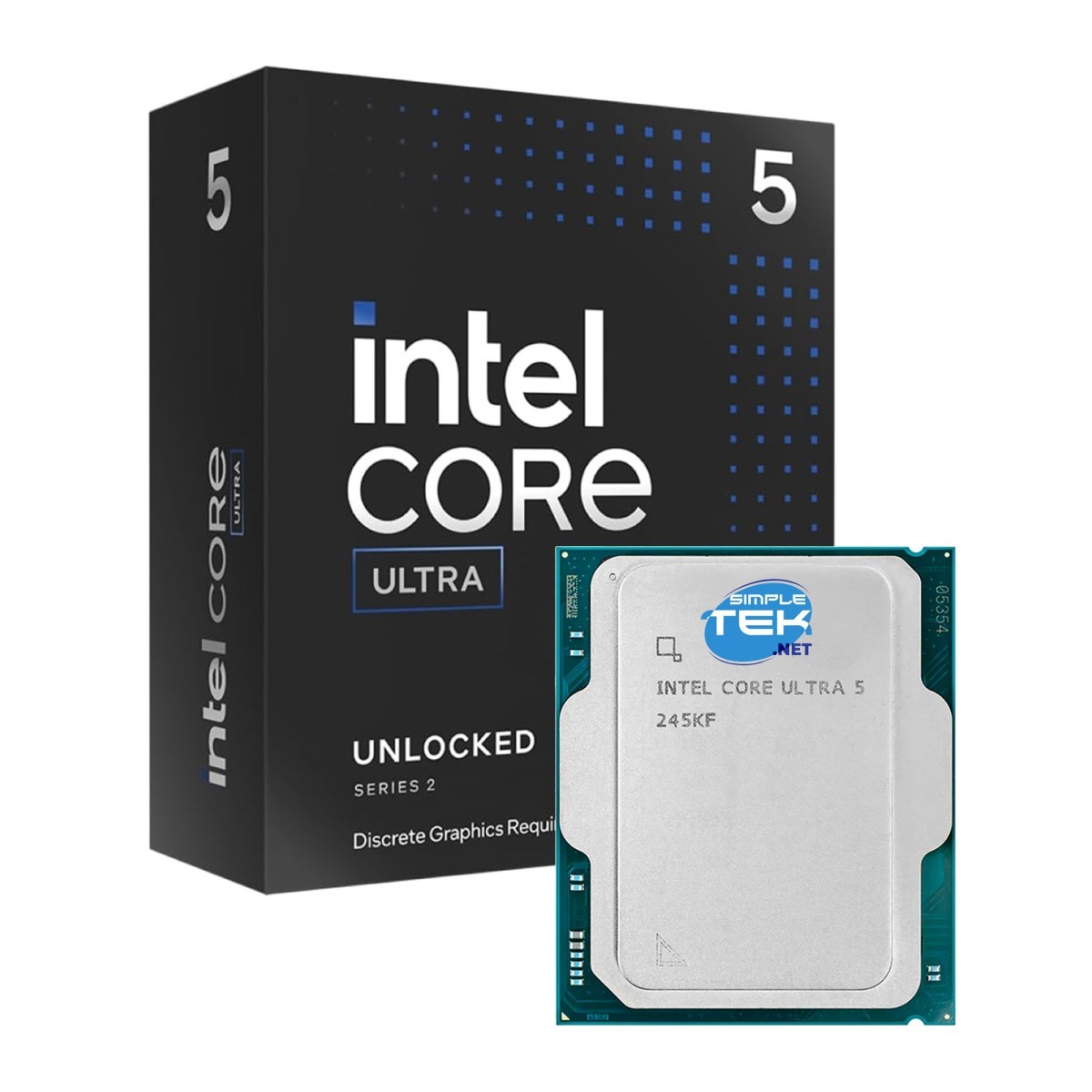Intel Core Ultra 5 245kf Lga1851 Processore Cpu Senza Gpu Integrata 14c/14t_