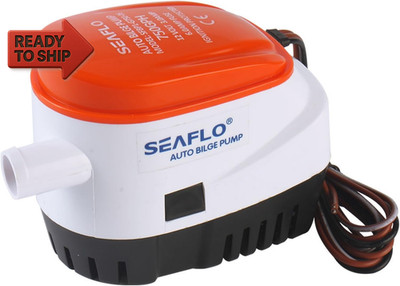SEAFLO 06-Series Automatic Bilge Pump - 12V DC, 750 GPH, Built-In Float Switch,