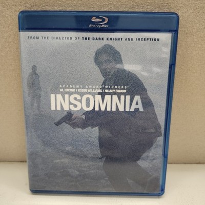 Insomnia (Blu-ray, 2002)- Robin Williams, Al Pacino, Hilary Swank