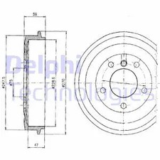 Tambour de frein BMW 315